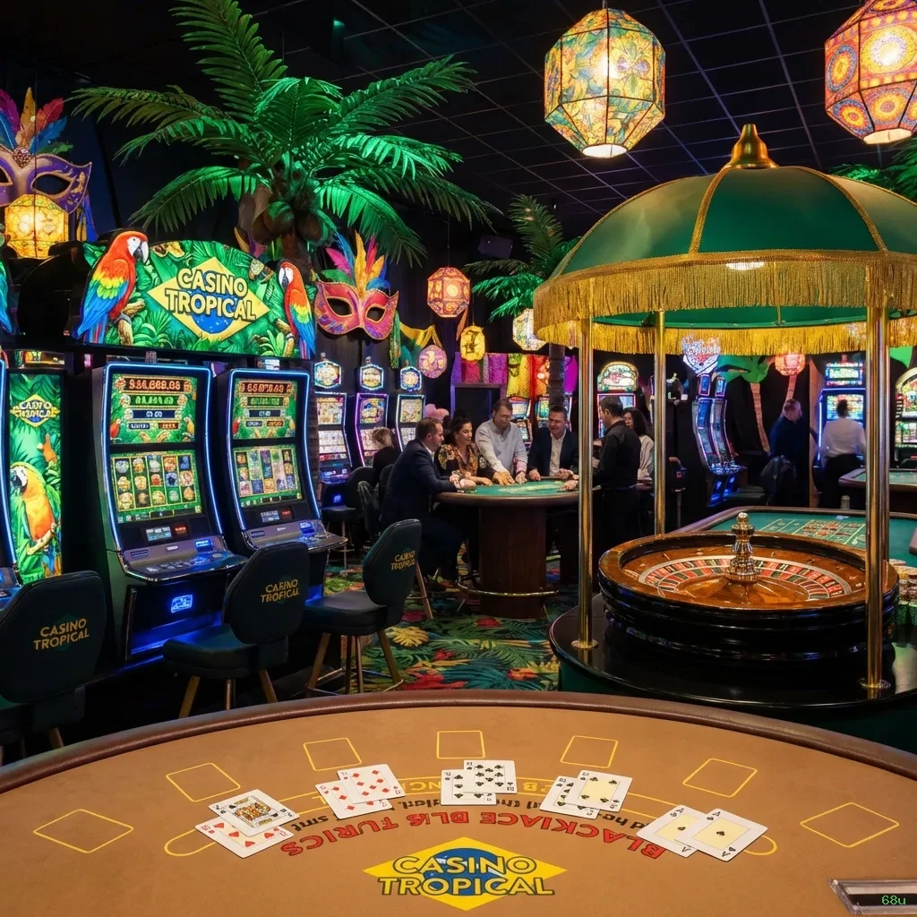 Cassino ao vivo da 68u com dealers reais