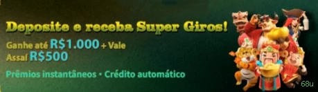 Jogos de fortune da 68u com prêmios incríveis